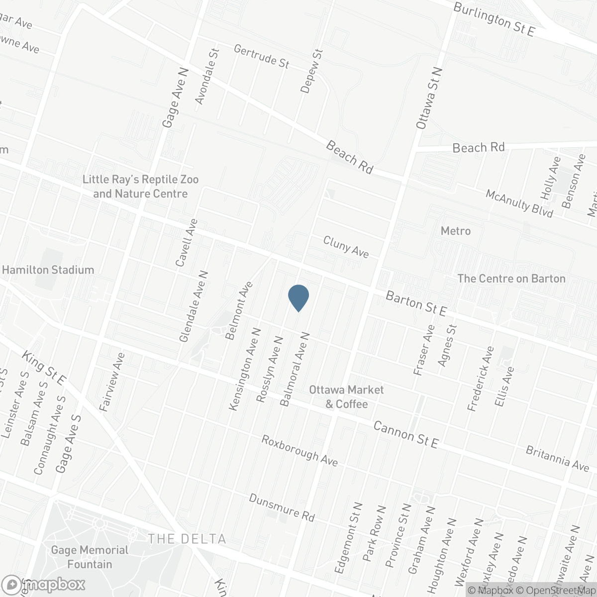 256 ROSSLYN Avenue N, Hamilton, Ontario L8L 7R1